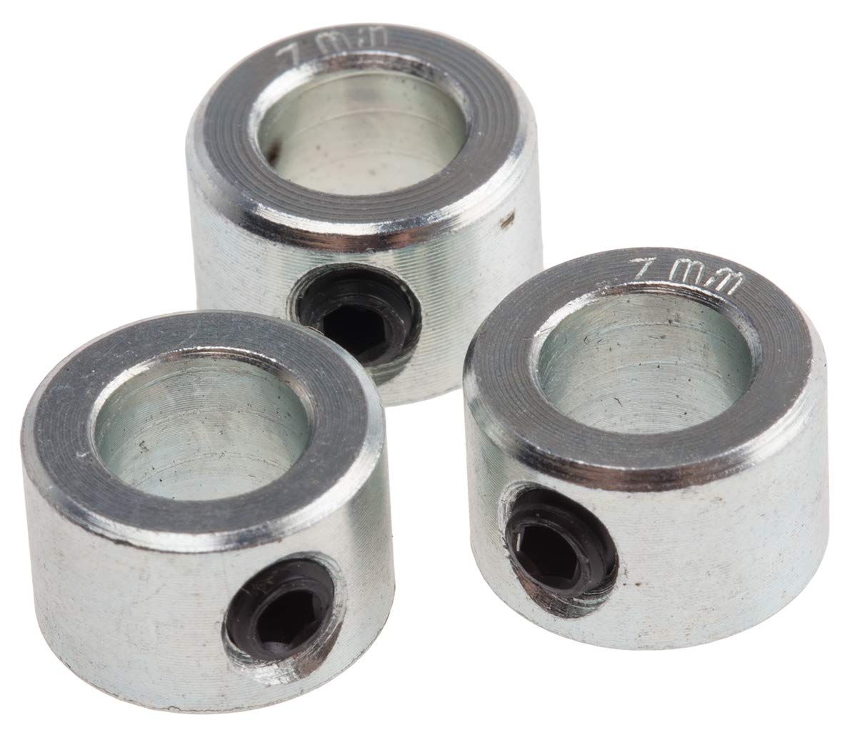 Amazon | RS PRO セットカラー シャフト径:7mm 3個入 8236948 | セット